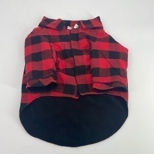 -uEC Gap Buffalo plaid flannel with light fleece lined shirt medium/ large